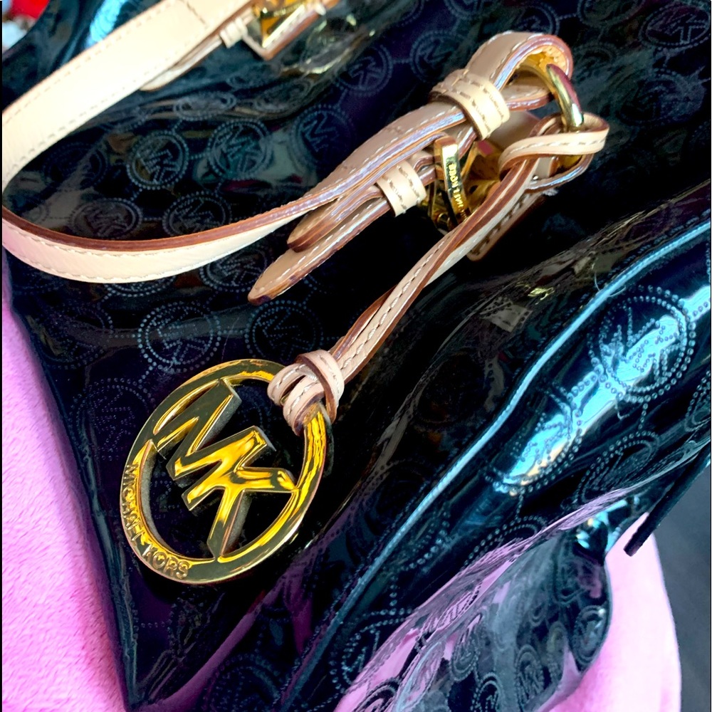 Michael Kors Patent Leather Handbag Gorgeous